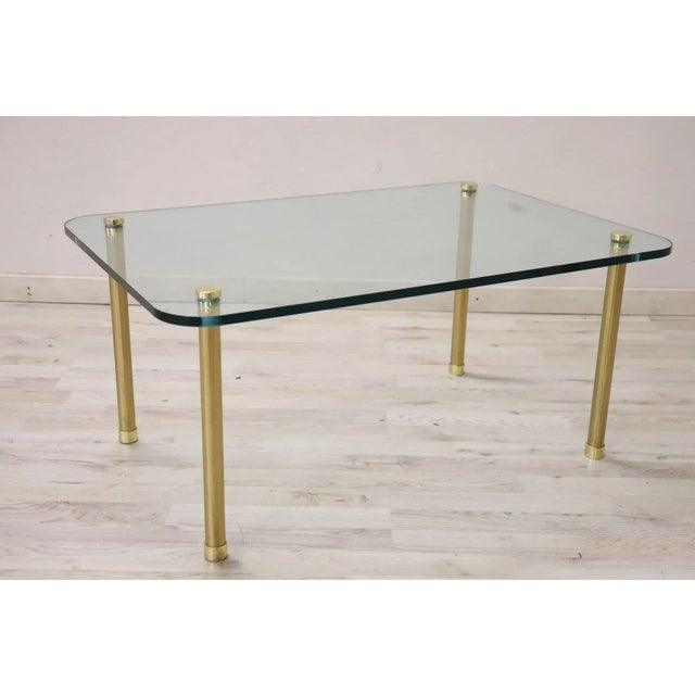 1980s Crystal Coffee Table, 1980s For Sale - Image 5 of 6