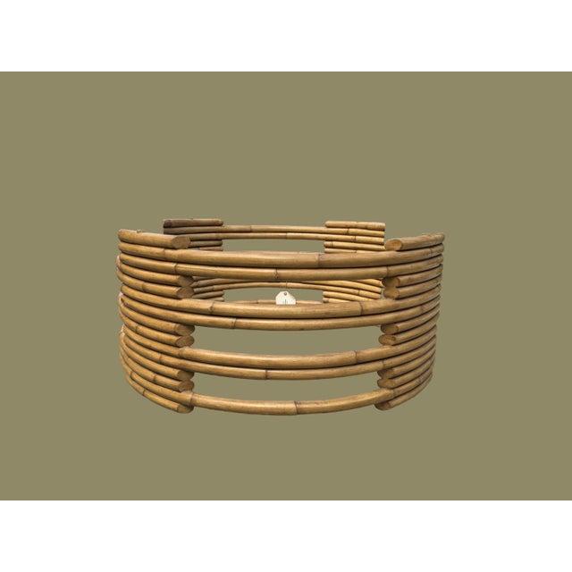 Late 20th Century Lauren Ralph Lauren Bamboo Coffee Table For Sale - Image 5 of 10