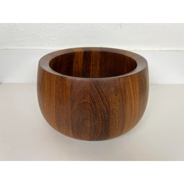 Jens Quistgaard Teak Salad Bowl by Jens Quistgaard for Dansk For Sale - Image 4 of 9