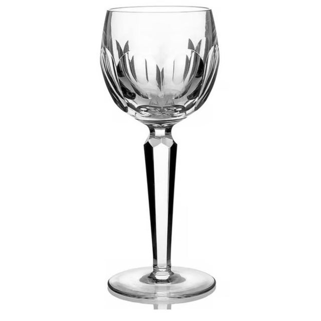Transparent Waterford Sheila Cut Wine Hock Glasses - Set of 6 For Sale - Image 8 of 10