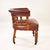 19th Century Victorian English Oak Armchair For Sale - Image 4 of 10