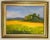 Signed Original Oil Painting by Karen Reinhart (American, 1938-2023) Titled 'Tuscan Countryside' For Sale - Image 12 of 12