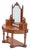 19th Century Victorian Burr Walnut Duchess Dressing Table For Sale