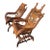 A Pair of American Antique Wicker Rocking Chairs For Sale