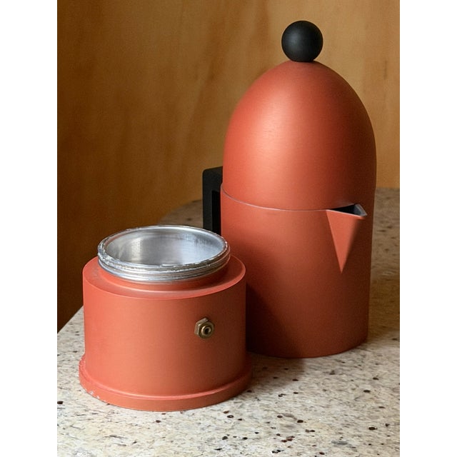 Alessi La Cupola Espresso Coffee Maker by Aldo Rossi for Alessi, Italy, 1980s For Sale - Image 4 of 8