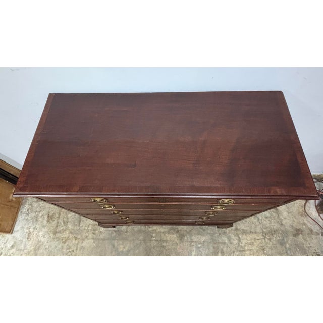 Antique English Mahogany Chest of Drawers For Sale - Image 12 of 12