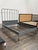 Industrial Full Size Luay Al Rawi for Restoration Hardware Dutch Industrial Bed Frame For Sale - Image 3 of 12
