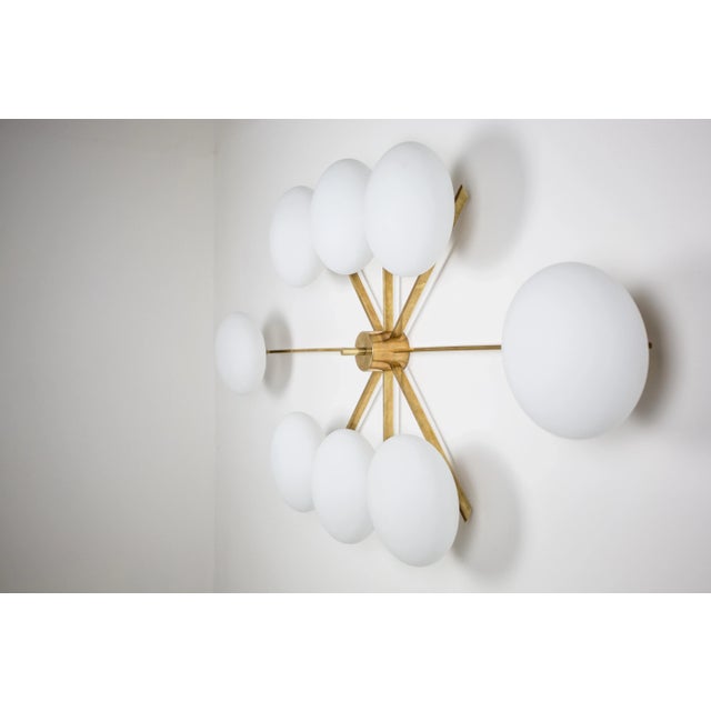 Angelo Lelii Lighting / Design for Macha Stella Evening Chandelier For Sale - Image 4 of 11