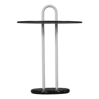 Vintage Marble Base Coffee Table by Vico Magistretti for Cattelan, Italy, 1980s For Sale