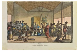Auguste Wahlen, Ancient African Customs, Lithograph, 1844