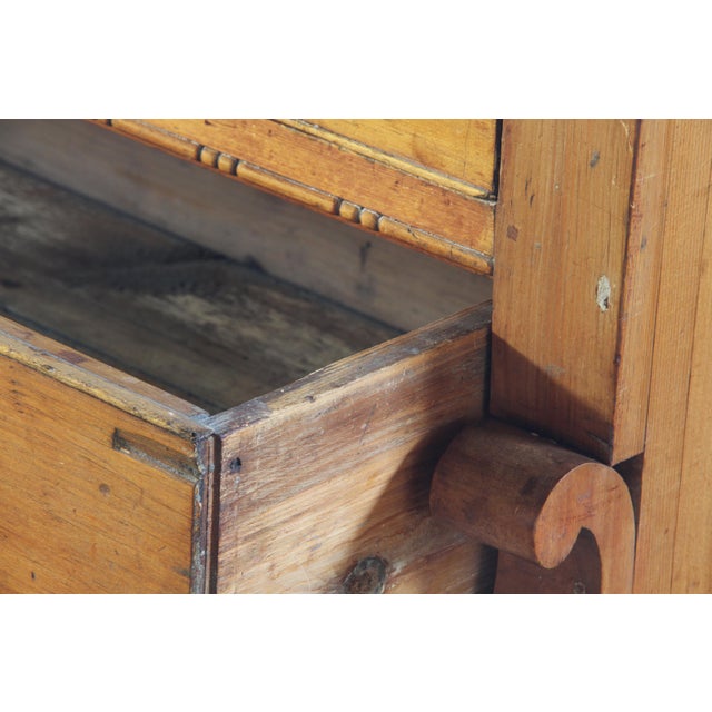 Antique 19th Century Provençal Sculptural Commode in Pine Wood, Denmark, 1850s For Sale - Image 17 of 18