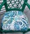 Mid 20th Century Green Bamboo Chairs - A Pair For Sale - Image 10 of 12