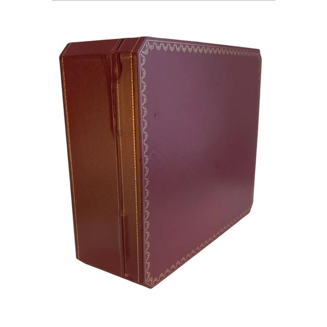 Late 20th Century Huge Authentic Cartier Red Presentation Box For Sale - Image 10 of 17