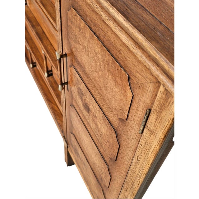 Mid Century Thomasville Tamerlane Mid Century Modern Inlaid Burlwood Credenza Sideboard For Sale In Los Angeles - Image 6 of 17