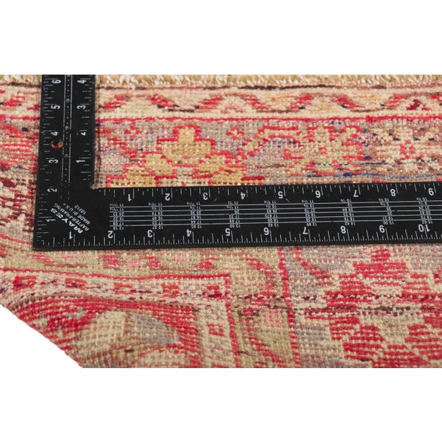 Vintage Turkish Oushak Rug - 04'03 X 07'01 For Sale In Dallas - Image 6 of 10