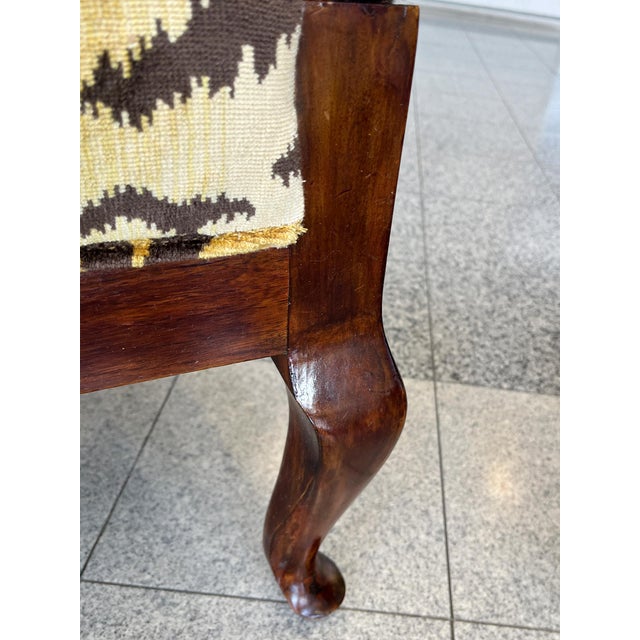 Early 20th Century Danish Biedermeier Style Mahogany Armchairs - A Pair For Sale - Image 9 of 13