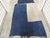 Vintage Indigo Blue African Woven Mud Cloth Textiles Fragments For Sale - Image 4 of 4