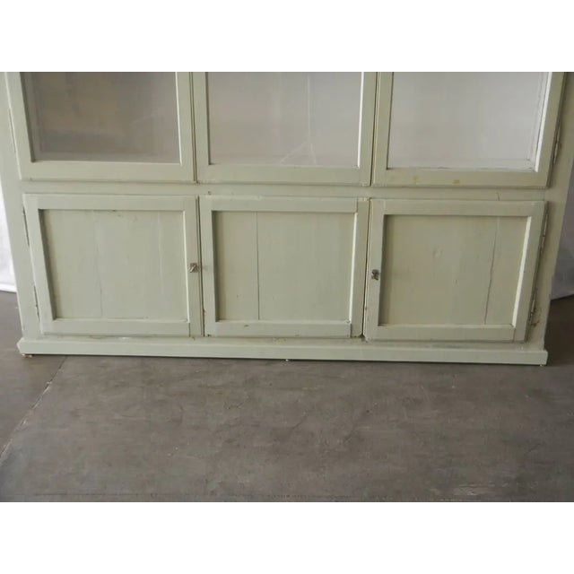 1950s Vintage Fir Display Cabinet, 1950s For Sale - Image 5 of 11