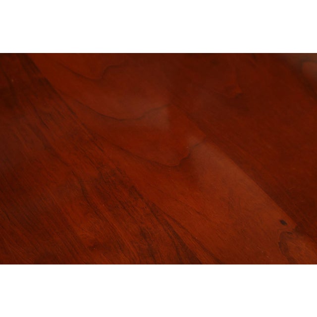 The Keystone Collection Set of Four Solid Cherry Ladder Back Dining Chairs For Sale - Image 10 of 18