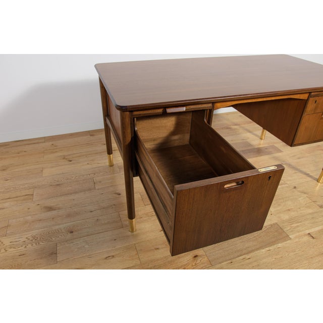 Mid-Century Teak Desk by Sten Blomberg for Seffle Möbelfabrik, Sweden, 1960s For Sale - Image 13 of 18