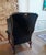 Rare No. 200 Bicentennial Limited Edition Leather Wingback Chair by Leathercraft-Hickory Nc. Excellent Condition For Sale - Image 11 of 12
