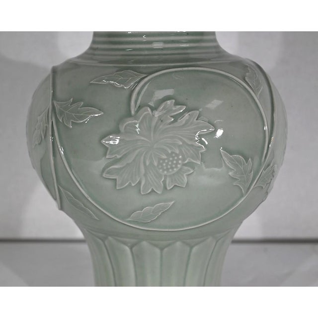 Chinese Celadon Vase, 1900s For Sale - Image 15 of 18