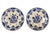 Vintage Hand-Painted Vredesjaar Plates from Royal Delft, 1920, Set of 2 For Sale - Image 18 of 18