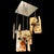 Modernist 16-Light Chandelier in Murano Glass and Steel, 1970s For Sale - Image 13 of 13