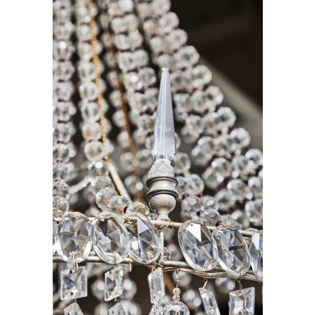 Large, circa 1930, Genoa Chandelier For Sale - Image 4 of 12