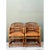 This pair of vintage rattan Brighton Pavilion-style lounge chairs exemplifies the exuberant, Chinoiserie-inspired design...