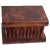 20th Century Brown Box in Burled Wood, France, 1970s For Sale