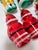 Vintage Glass Santa & Christmas Caroler Ornaments – Set of 7 For Sale - Image 9 of 12
