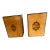 Pair of Burl Wood Cubes Side Tables "Scene Two" by Henredon For Sale