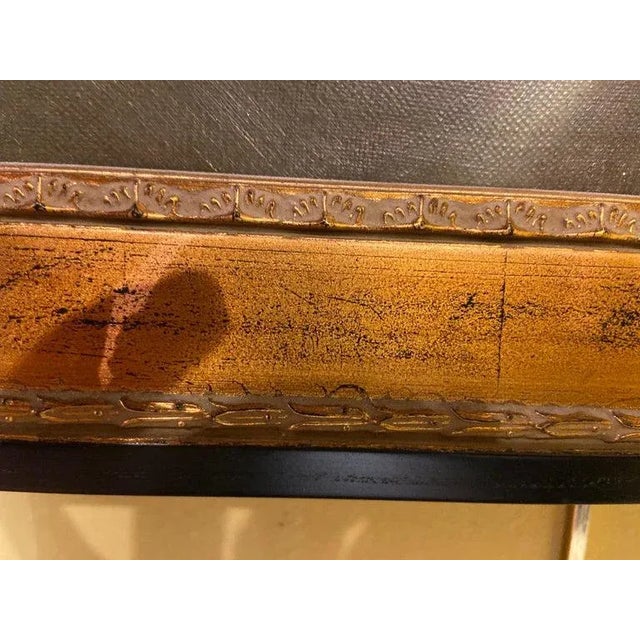 Still Life Flower Bouquet Oil on Canvas, Modern Style, Framed, 1980s For Sale - Image 9 of 12