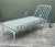 Late 20th Century Vintage Cast Aluminum “Calcutta” Chaise Lounge After Brown Jordan For Sale - Image 5 of 12