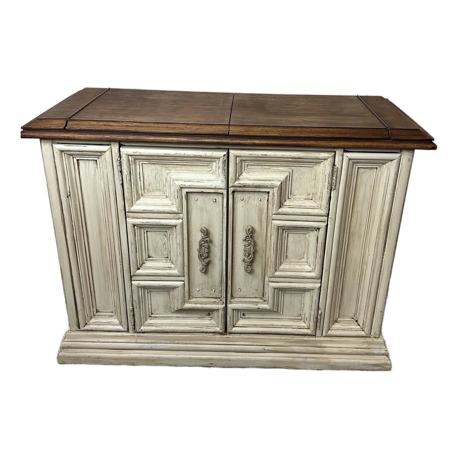 Mid Century Sideboard Server Bar | Chairish