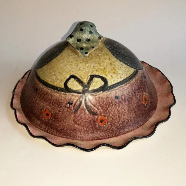 Plate with Lid by Farin for Italica ARS, 1960s For Sale - Image 3 of 7