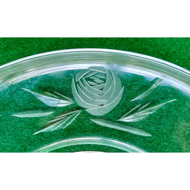 Glass Vintage Fostoria Condiment Set - 3 Pieces For Sale - Image 7 of 7