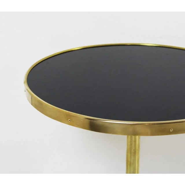 Vintage Table with Brass Structure For Sale - Image 4 of 8