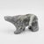 1960s 1960s Ben Saclamana Signed Inuit Carved Stone Bear Sculpture For Sale - Image 5 of 9