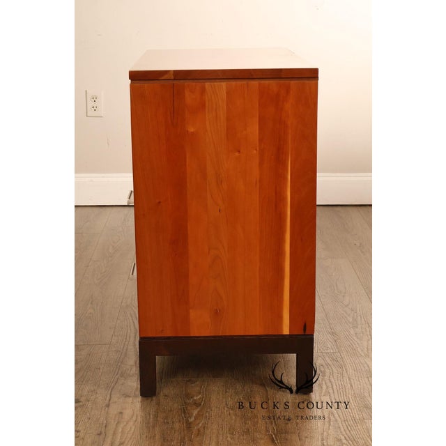 Stickley Metropolitan Collection Cherry Door Chest For Sale - Image 9 of 18