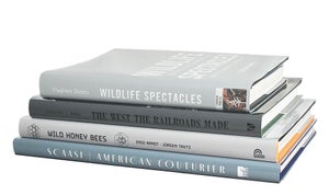 Decorative Books - Granite Coffee Table Stack - 4 Grey Books