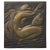 Brass Plaque Depicting a Woman and a Dolphin, France, 1960s For Sale - Image 17 of 17