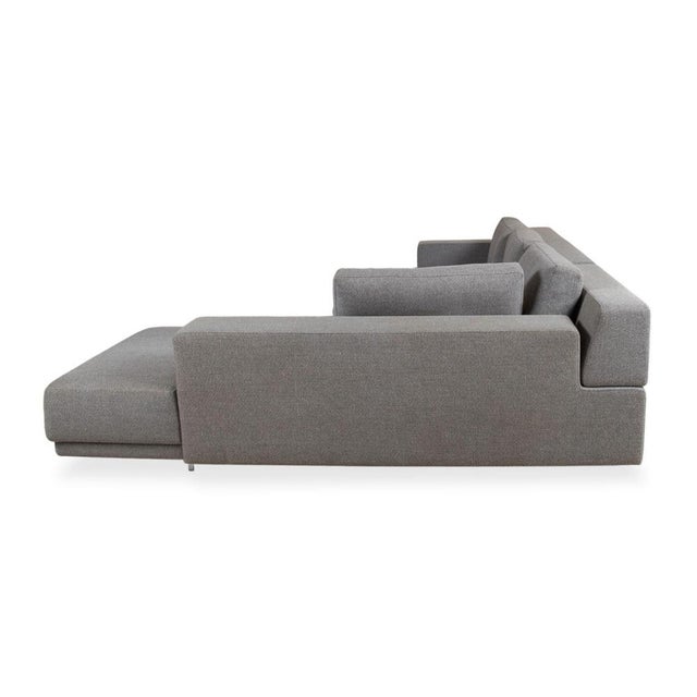 Large Blue Fabric Corner Sofa from Walter Knoll For Sale - Image 14 of 16