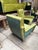 Mid-Century Modern 1950s Set Chartreuse and Emerald Mid Century Settee and Arm Chairs For Sale - Image 3 of 9