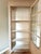French Country Shabby Chic Glazed Display Cabinet in Patined Wood, 1930s For Sale - Image 10 of 15