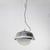 Modern Space Age Chromed Pendant Light, 1970s For Sale - Image 3 of 13