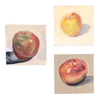 Gallery Wall Collection 3 Fruit Still Life Impressionist Paintings For Sale