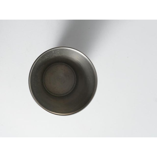 Small Vintage Pewter Vase with Laurel Wreath from Svenskt Tenn, Sweden, 1967 For Sale - Image 3 of 10