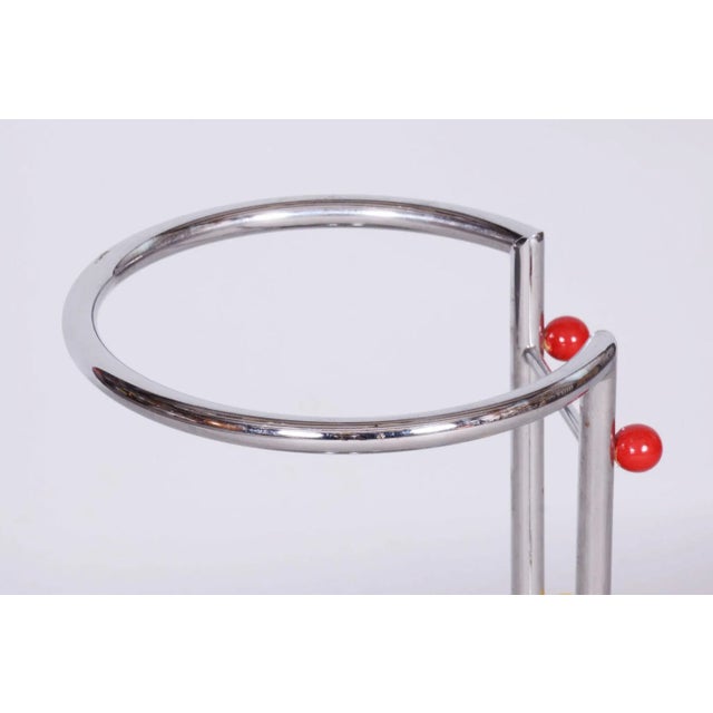Bauhaus Bauhaus Umbrella Stand in Chrome-Plated Steel, Germany, 1950s For Sale - Image 3 of 9